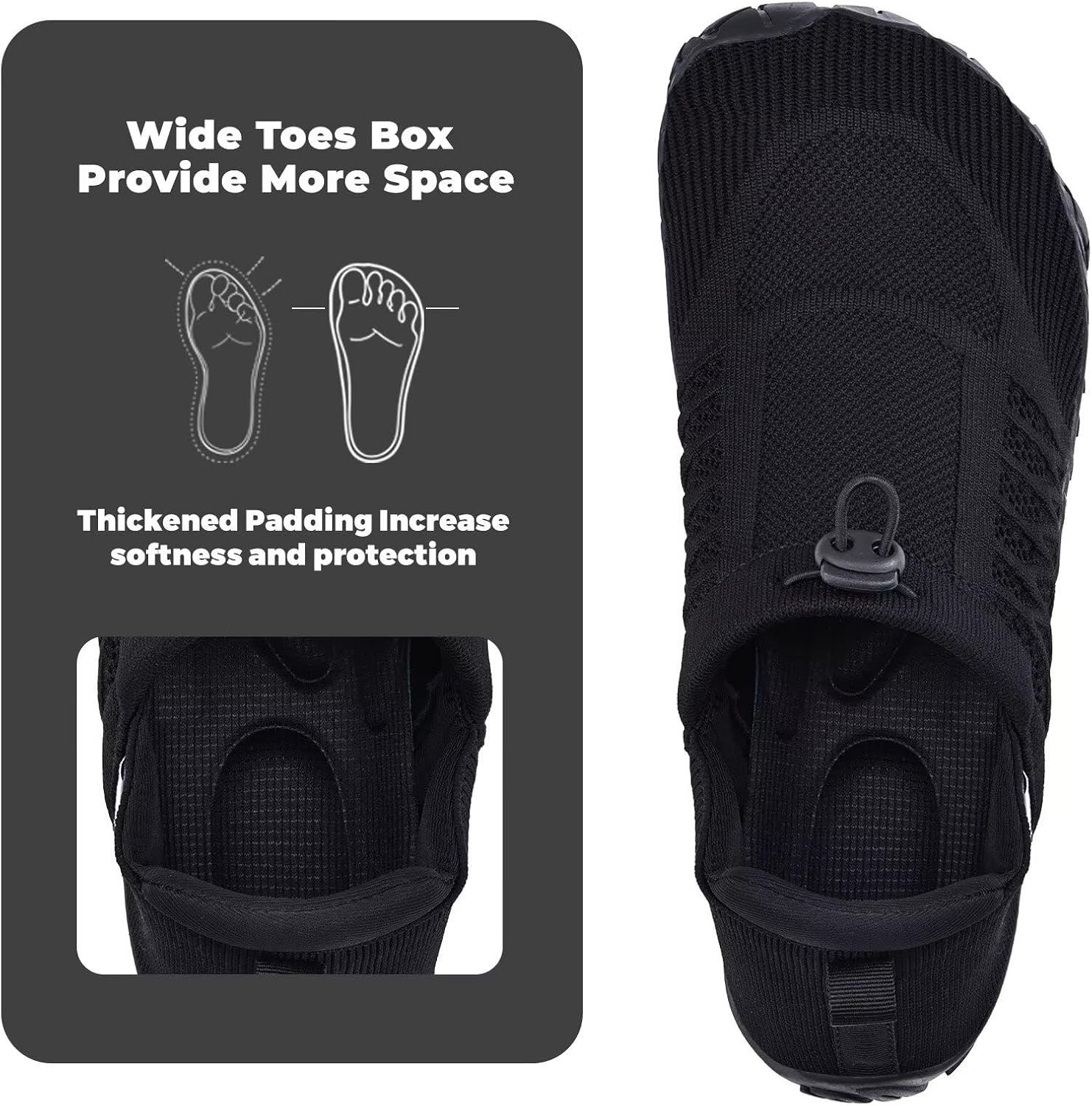 WateLves Barefoot Water Shoes Women Men Minimalist Walking Hiking Shoes Comfortable Sneakers for Trekking | Trail Running | Climbing - Image 2