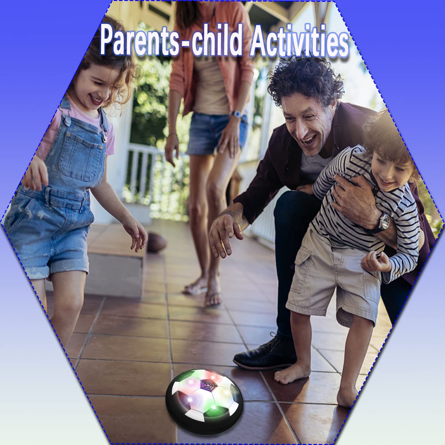 JRD&BS WINL Giocattoli daCalcio per Bambini Hover Football per Bambini, Palla Giocattolo per Bambini al Coperto,Il Miglior Regalo per Ragazzi E Ragazze di 3-8 Anni