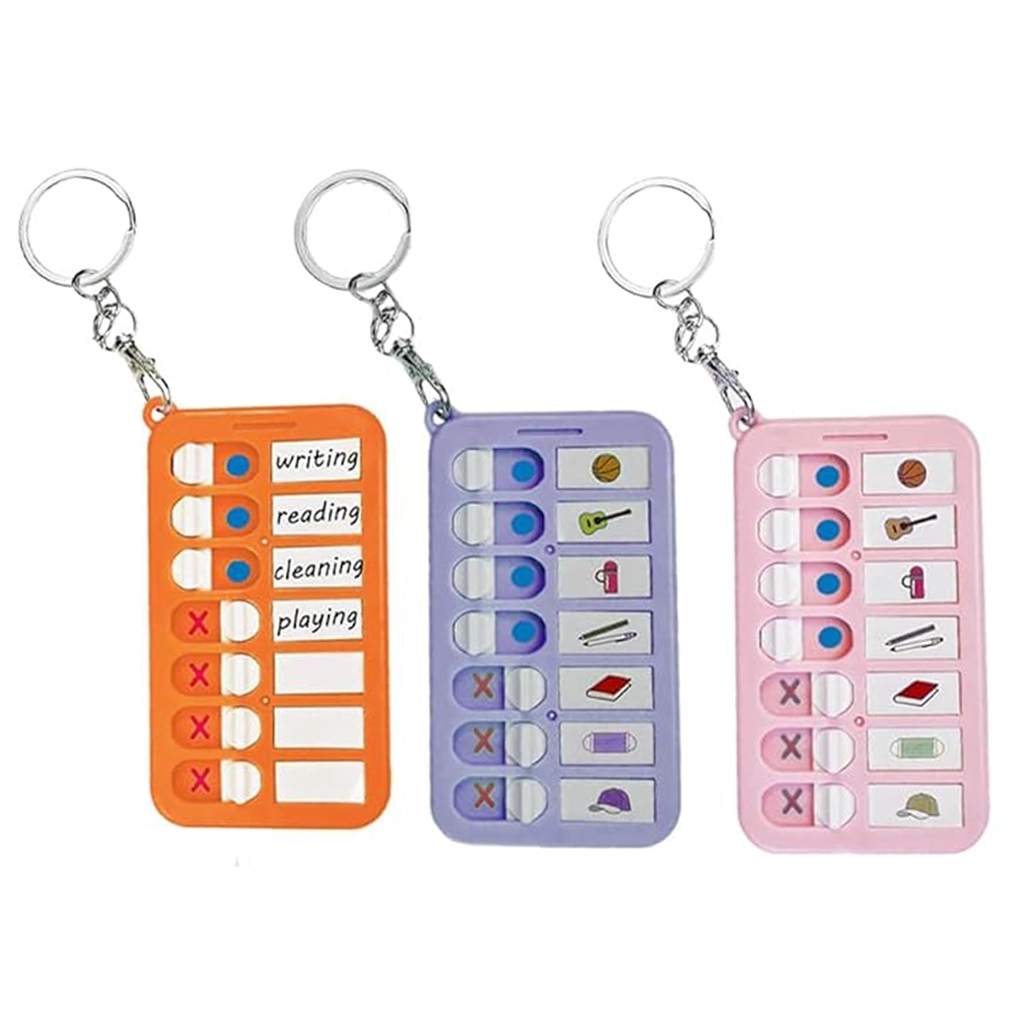 Amazon.co.jp: DEVENTORZ 忘れ物チェッカー 持ち物チェッカー 3個入り 
