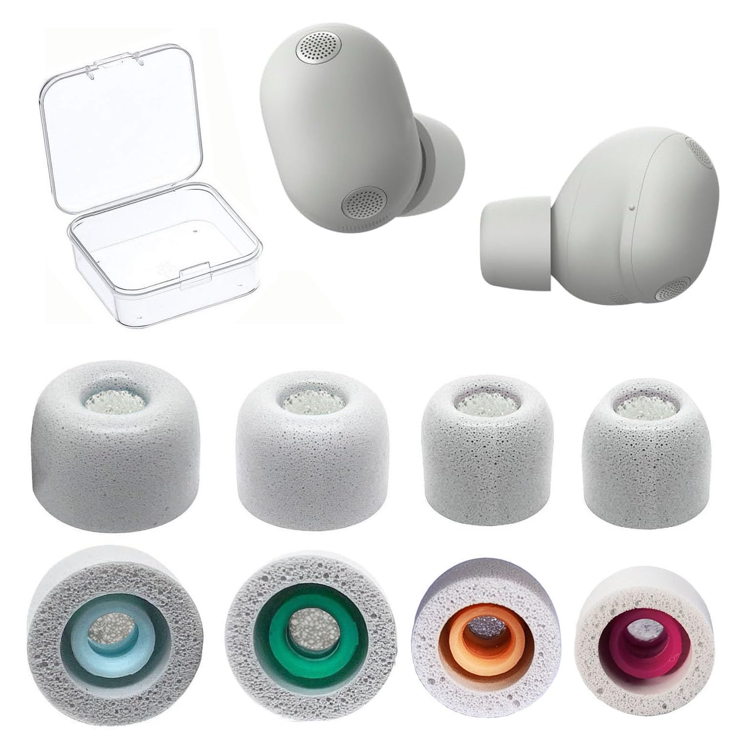 Amazon | VSuRing イヤーピース ソニー用 WF-1000xm6 WF-1000xm5 交換