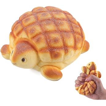 Anboor Turtle Bread Foam Toy Stress Squishies Time Delayed