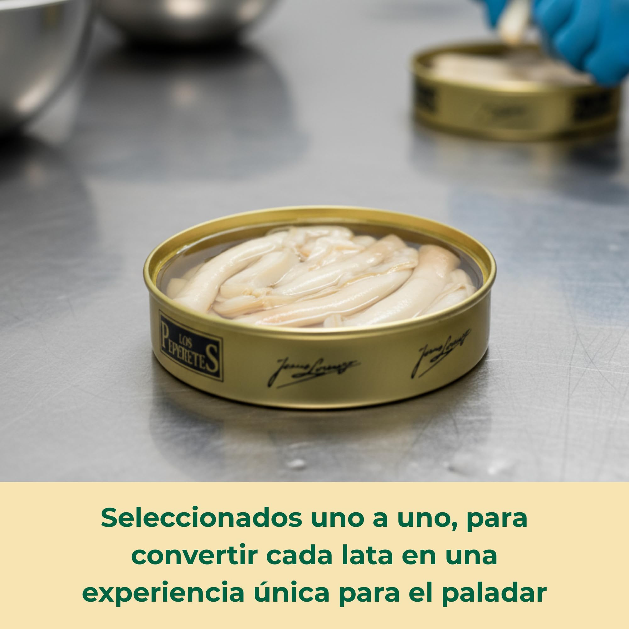LOS PEPERETES x3 Lata Navajas Finisterre al Natural 120 g | Marisco Gallego Gourmet | 10–12 Piezas | Elaboración Artesanal | Conserva Premium de las Rías Gallegas | Sabor Auténtico del Atlántico
