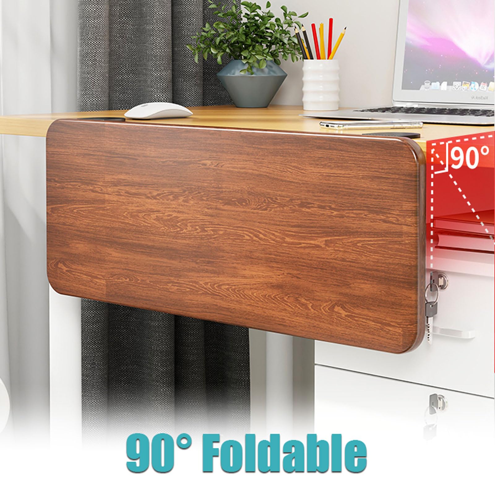 Machtiging Computer Desk Extender, Bureau Toetsenbord Verlenging, Tafel Armsteun Plank, Ergonomisch Bureau Uitbreidingsplaat, Geen Perforatie, Armleuninghouder, Kan