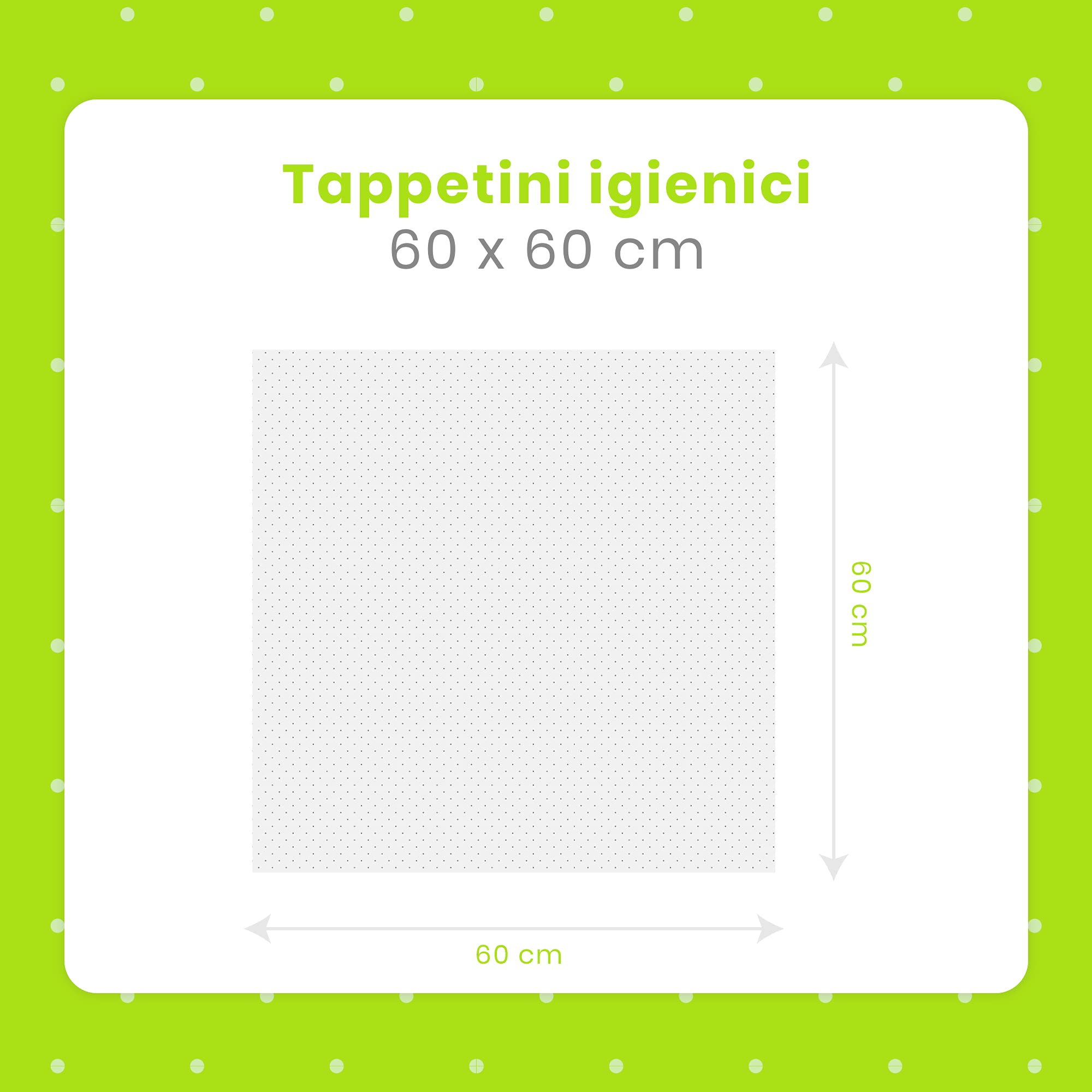 Italian Pet - Traverse dla zwierząt Super absorbujące - maty toaletowe dla psów i kotów wielofunkcyjnych, neutralizują zapachy - wymiary 60 x 60 cm - 90 sztuk
