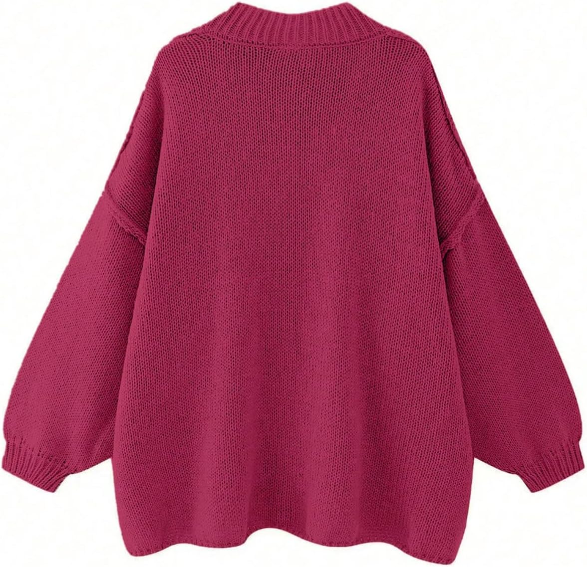 SOLY HUX Cardigan Sweaters for Women Button Down Long Sleeve Chunky Knit Loose Casual Trendy Outerwear - Image 5