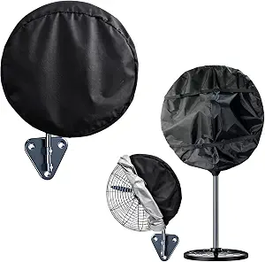 Wall Mount Fan Cover, 16 Inch Industrial Fan Cover, Waterproof & Dustproof