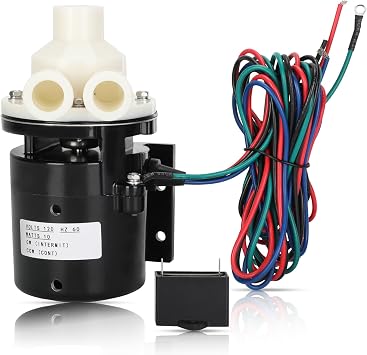 PA0613 APTA92P10WD1 Ice Water Pump Motor Compatible with Hoshizaki | PA0613 Pump Motor Assembly with Better Sealing & Lower Noisy Includes Capacitor, Fits Models KM-900 KM-450 KML-600MAH