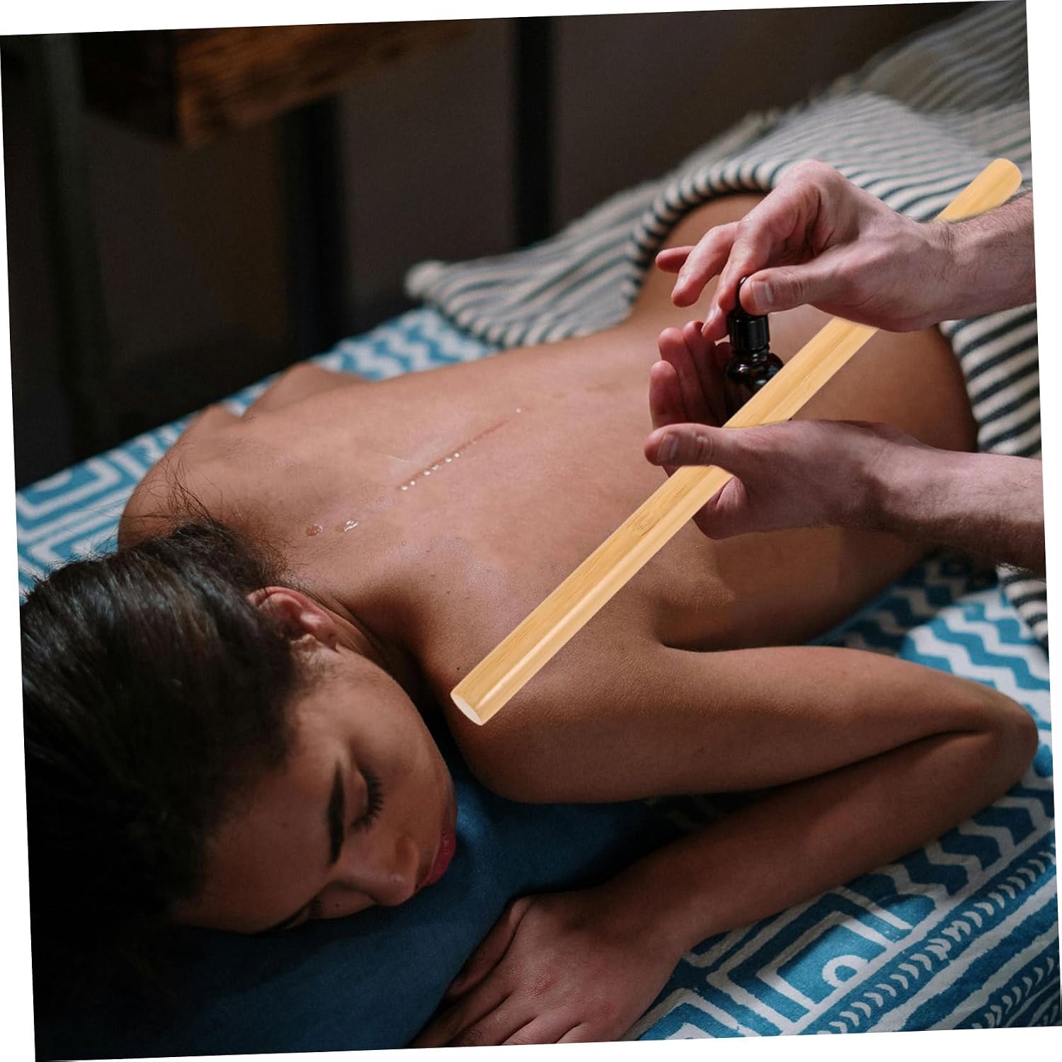 Wood Stick Massager for Neck and Shoulder Deep Tissue Massage