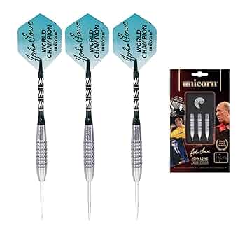 unicorn John lowe 21ｇ スティールダーツ 21 GRAM JOHN LOWE UNICORN PHASE 3 90% TUNGSTEN WC GOLD STEEL