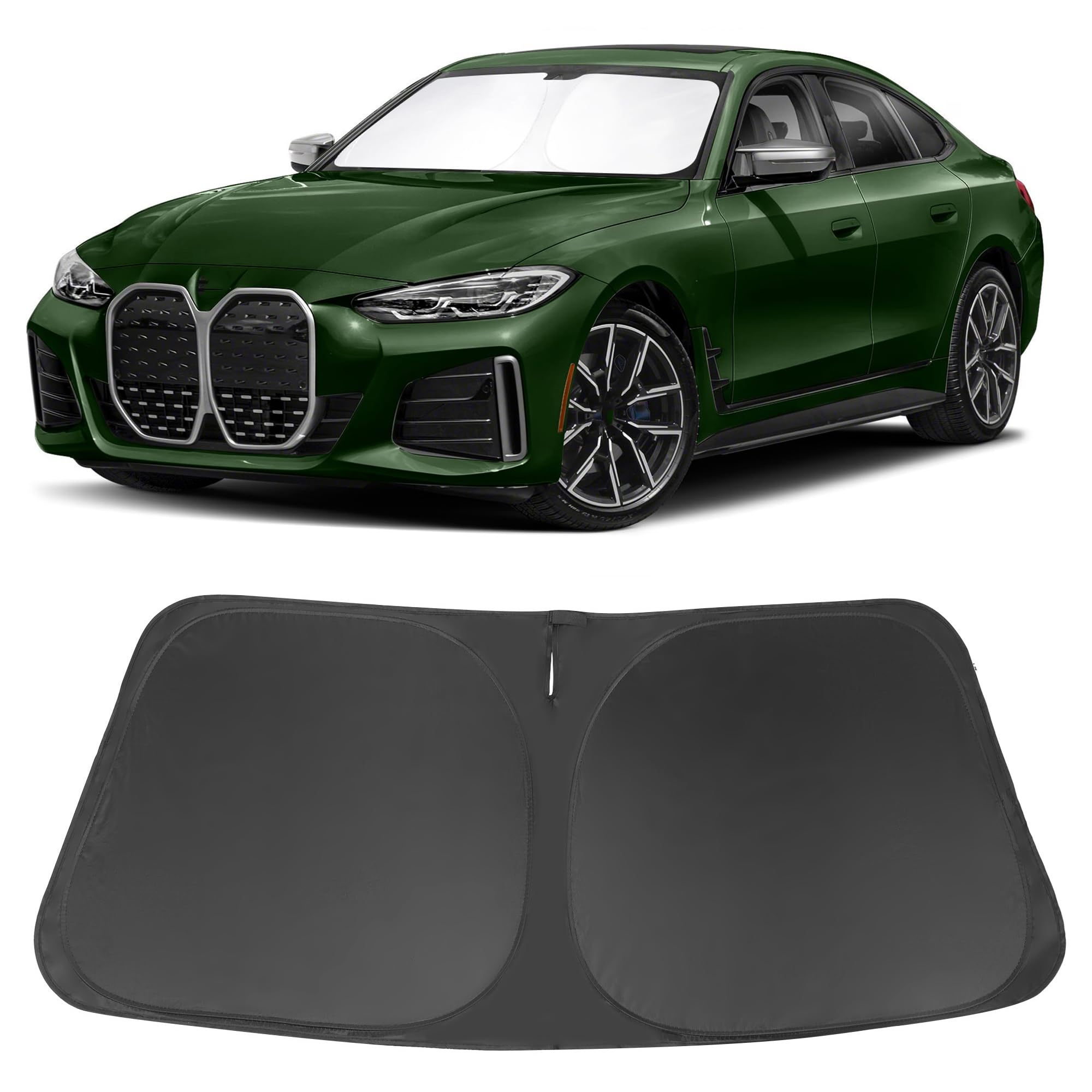 Windshield Sun Shade for 2022-2025 2026 BMW i4 M50 Accessories