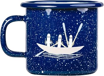 Muurla Moomin Sailors Blue Enamel Mug 0.25 L