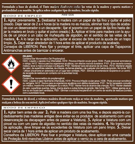Miniatura 2 de Libéron Tinte Para Madera Al Disolvente Roble Claro 0.5l