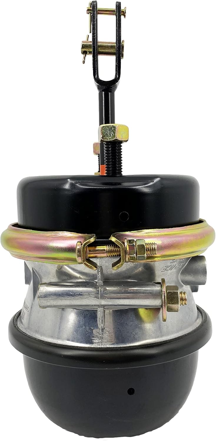 Torque Type 30/30 Air Brake Chamber Welded Clevis 2.5" Stroke Type 3030 for semi Truck Trailer (Replaces Bendix K067114 K129605 Haldex GC3030S4CW GC3030CW) (TR3030C-WC)