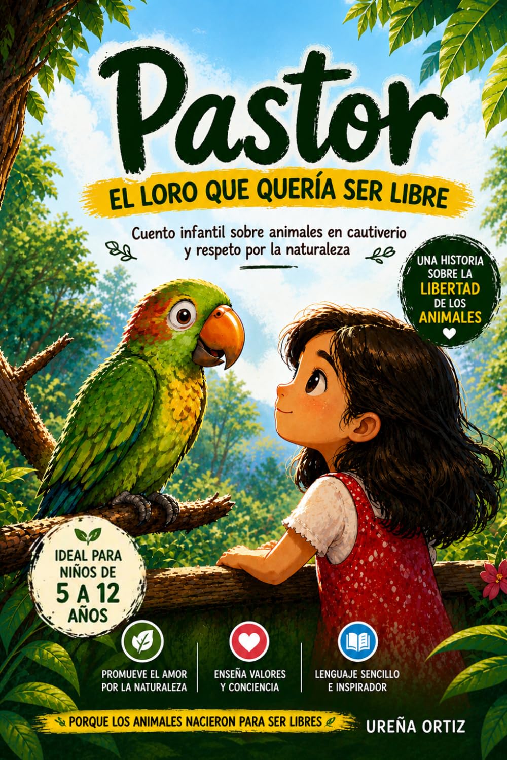 Pastor: El loro que quería ser libre (Pequeños Héroes, Grandes Cambios)