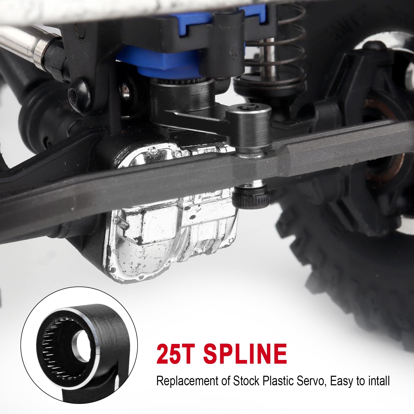 Amazon.com: HobbyPark Aluminum Metal Servo Horn Arm for 1/18