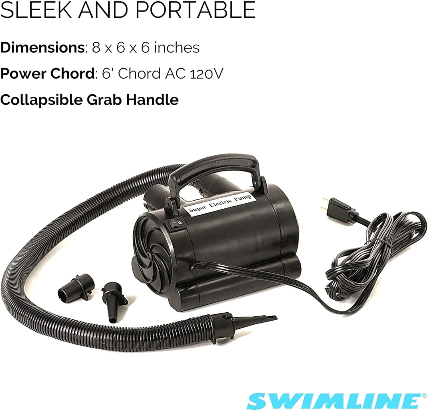Swimline Electric Pump for Inflatables