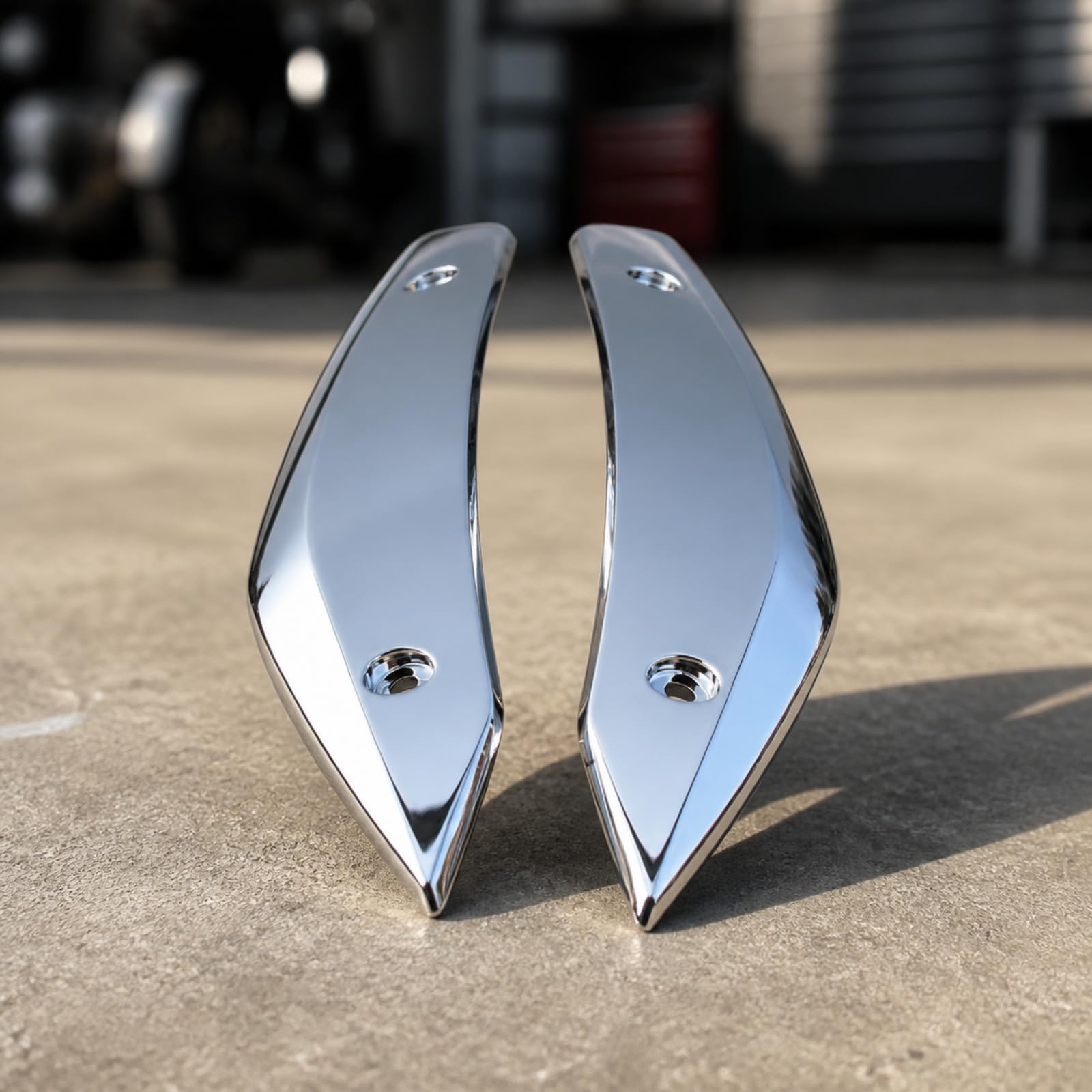 Embellecedor Cúpula Motocicleta Diseño Curvado y Estilizado, Ligero, Alerón Parabrisas, Fibra Carbono