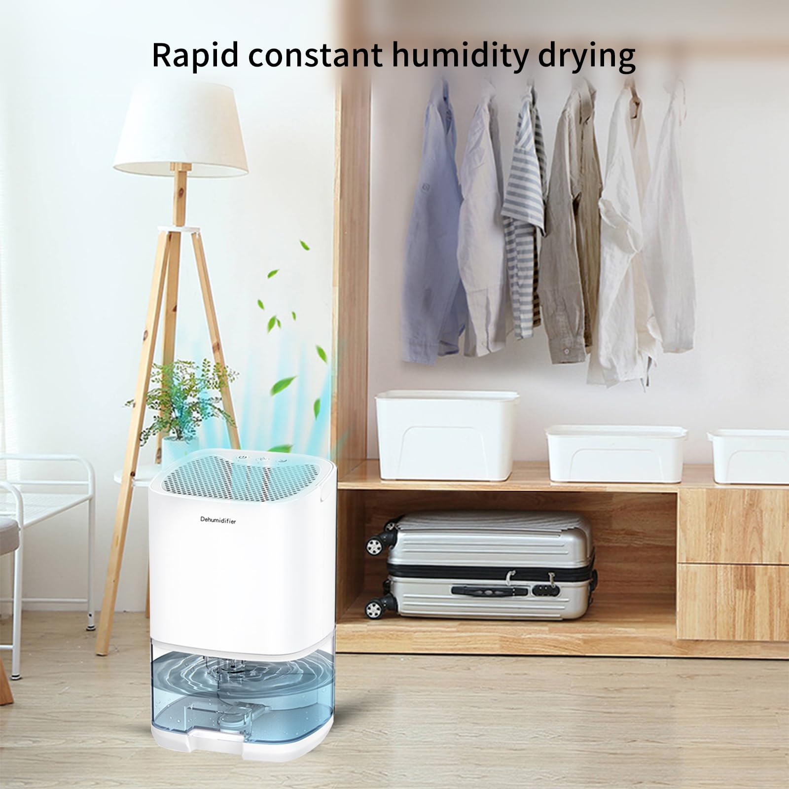 Déshumidificateur d'air silencieux électrique pour chambre