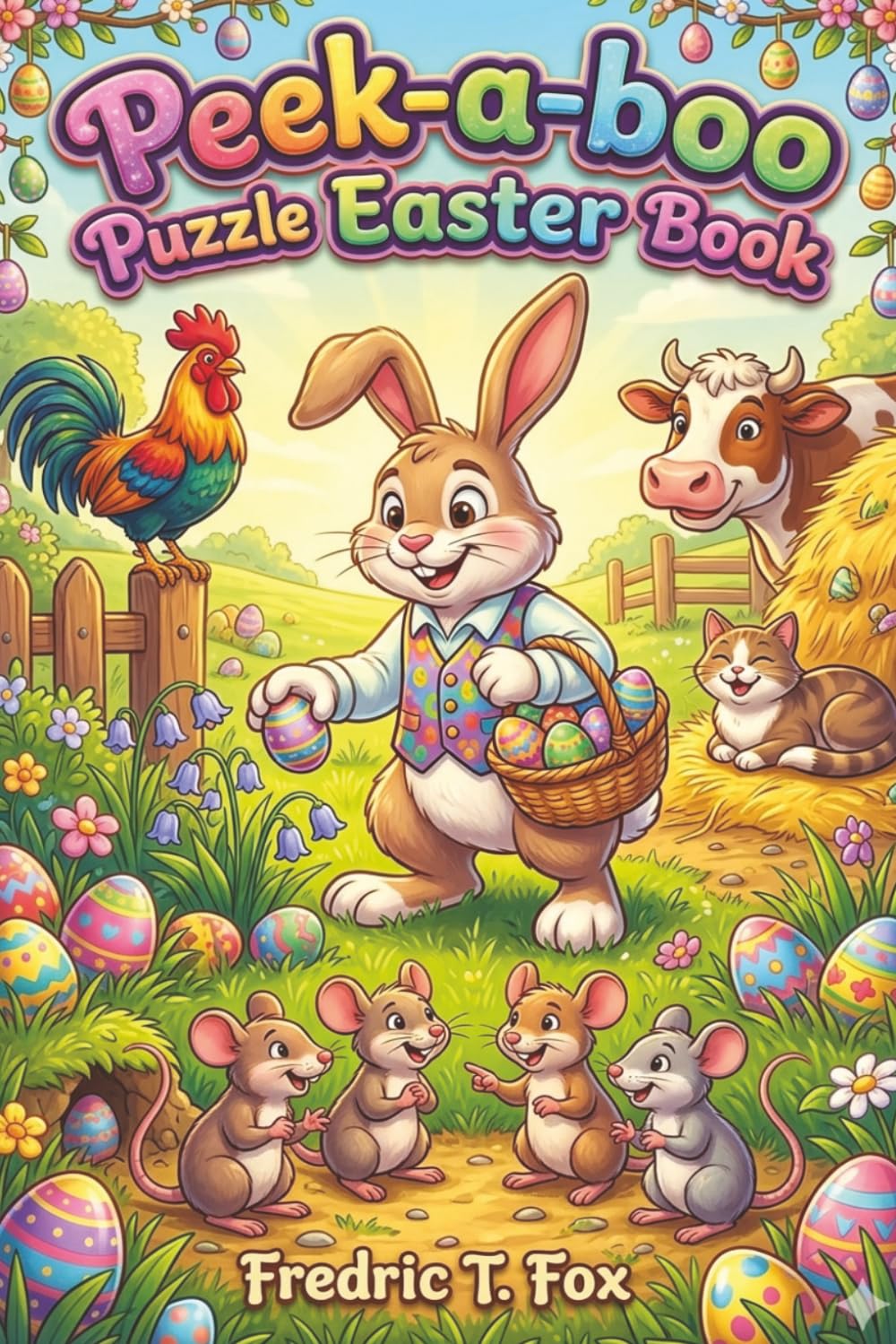 Peek-a-Boo Puzzle Easter Book