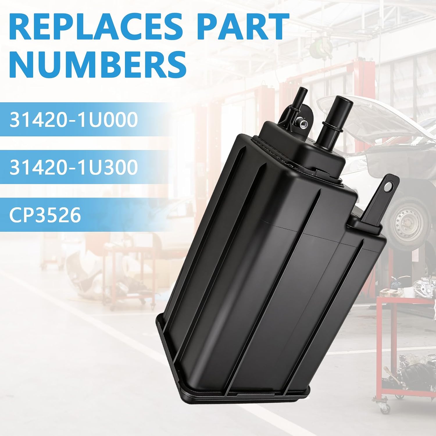 Vapor Canister Compatible with Hyundai Santa Fe 2010-2012 Kia Sorento 2011-2013 Replaces 31420-1U000 CP3526