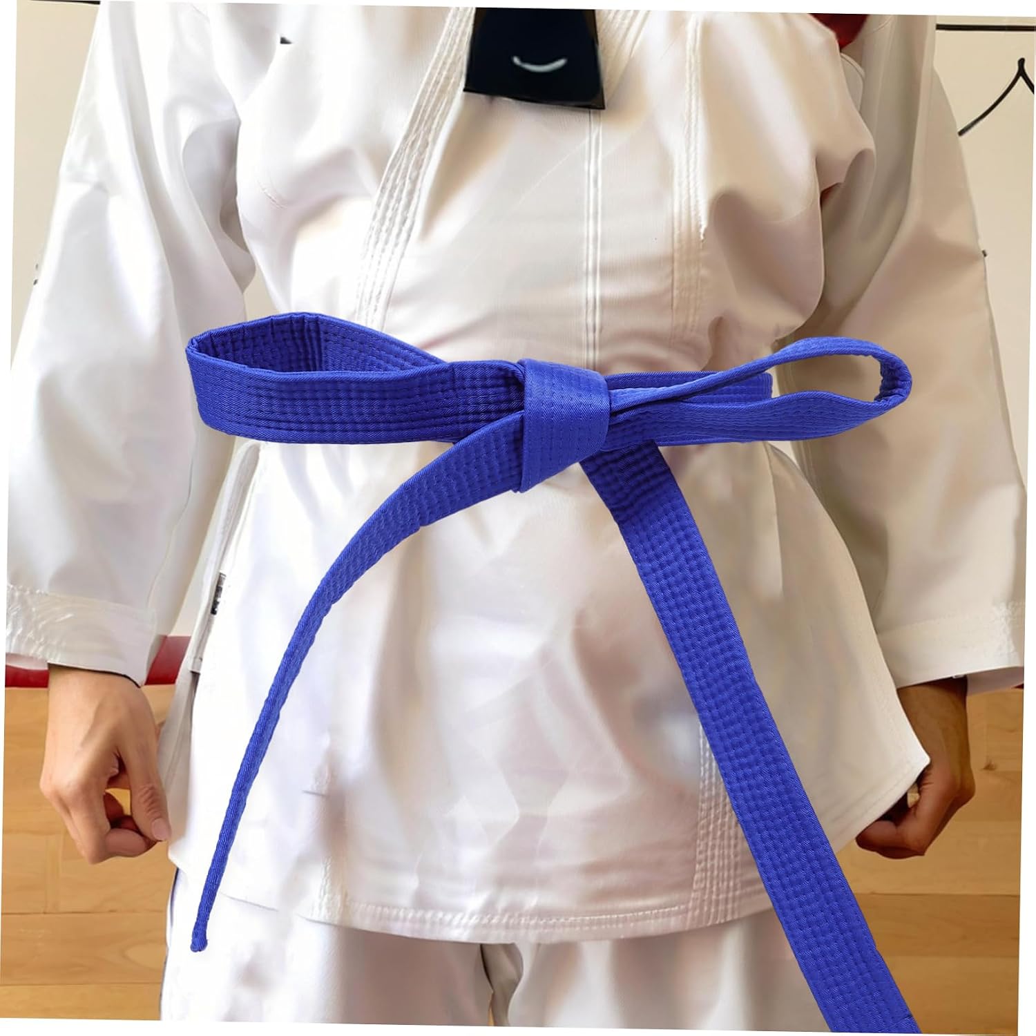 BESPORTBLE Karate Belt Taekwondo Belt Martial Arts Equipment Training Waist Band Comfortable Lightweight Portable