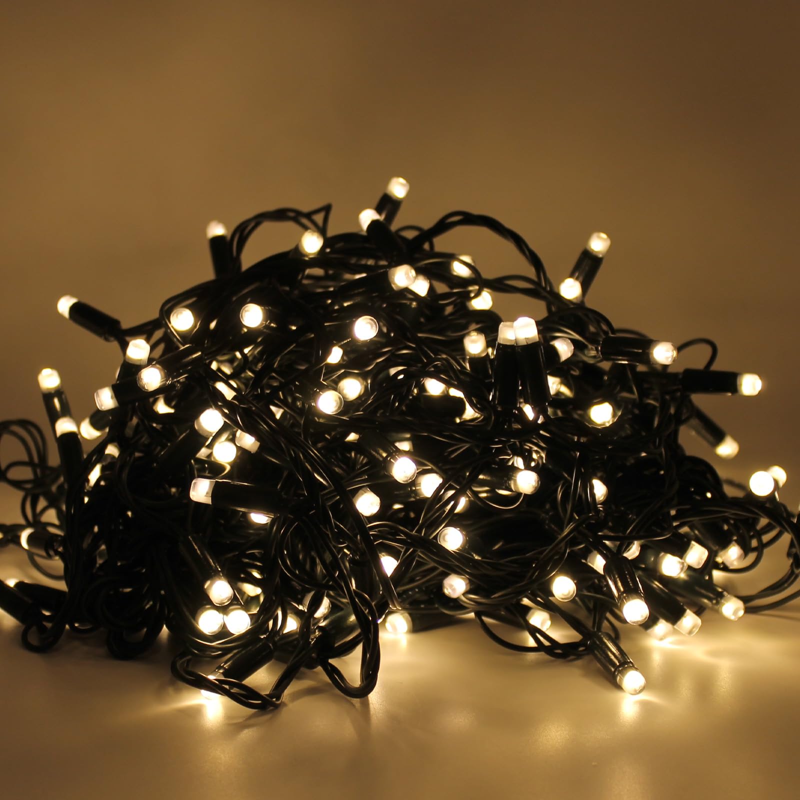 Luccika Stringa di Luci Maxi LED Smart con APP, Catena Luminosa Dimmerabile in 3 Tonalità di bianco caldo, Giochi di Luce con Musica, Timer, Memoria, IP44, Interno Esterno (25 Metri - 250 Maxi Led)