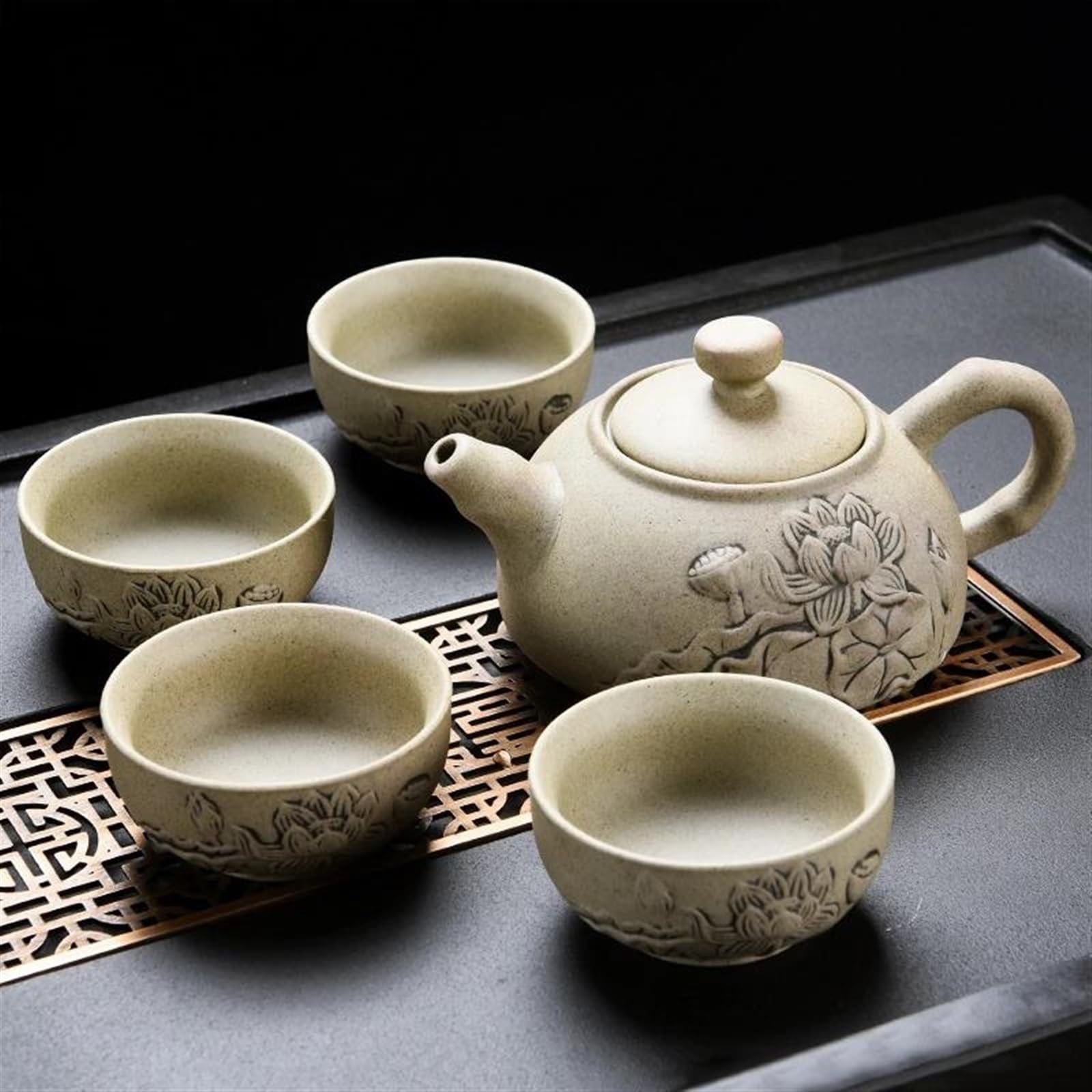 chiński zestaw do herbaty, chińska ceramiczna filiżanka do herbaty, Ceramiczny zestaw do herbaty Chiński zestaw do herbaty Porcelanowy ceramiczny zestaw do herbaty Zestaw filiżanek do herbaty Dzbanek