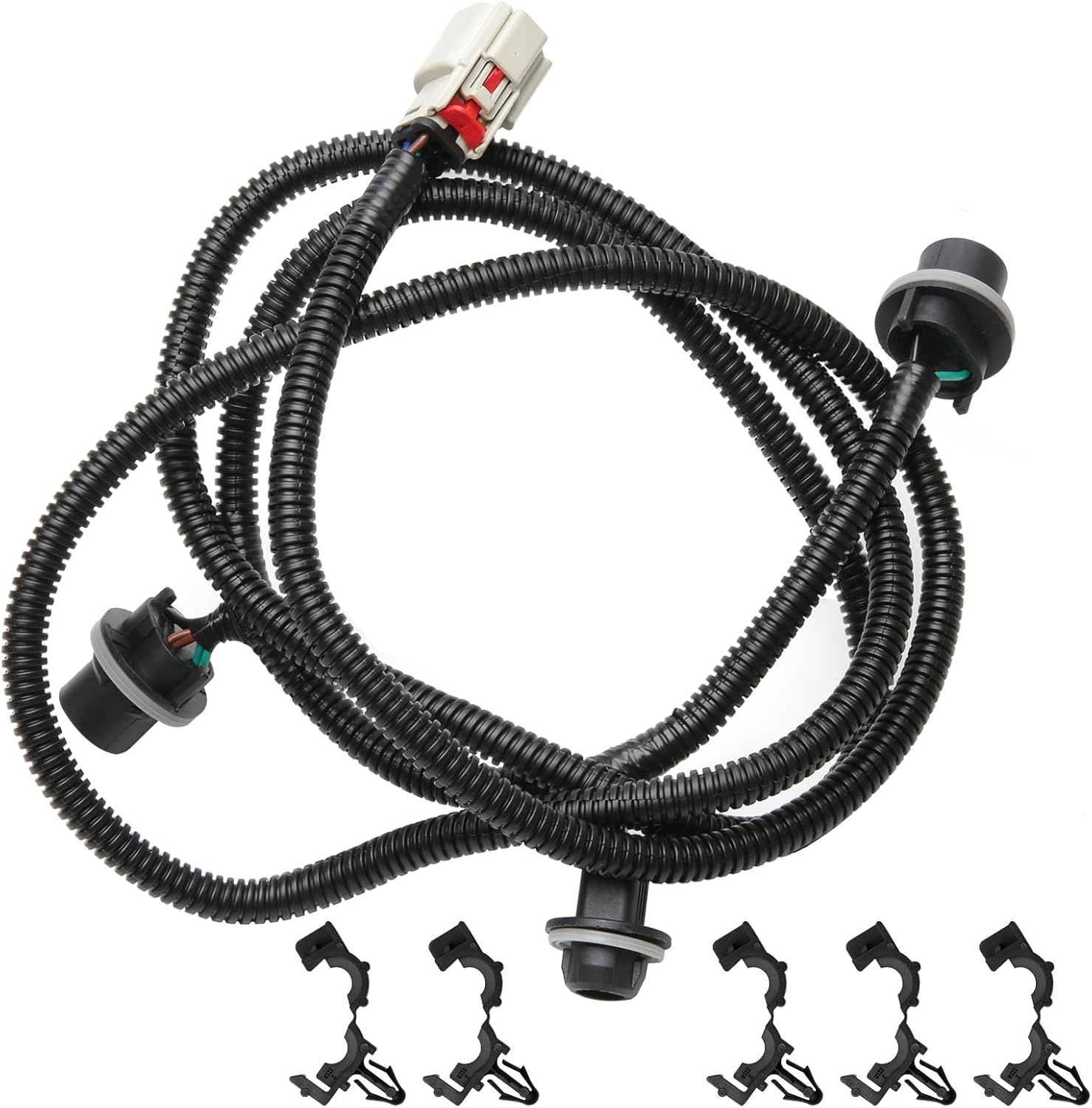 AA Ignition Tail Light Wiring Harness Passenger Side - Compatible with Chevy and GMC - Silverado 1500, Silverado 2500 HD, Silverado 3500 HD, Sierra 3500 HD - Replaces 23295977, 84688723, 23295939
