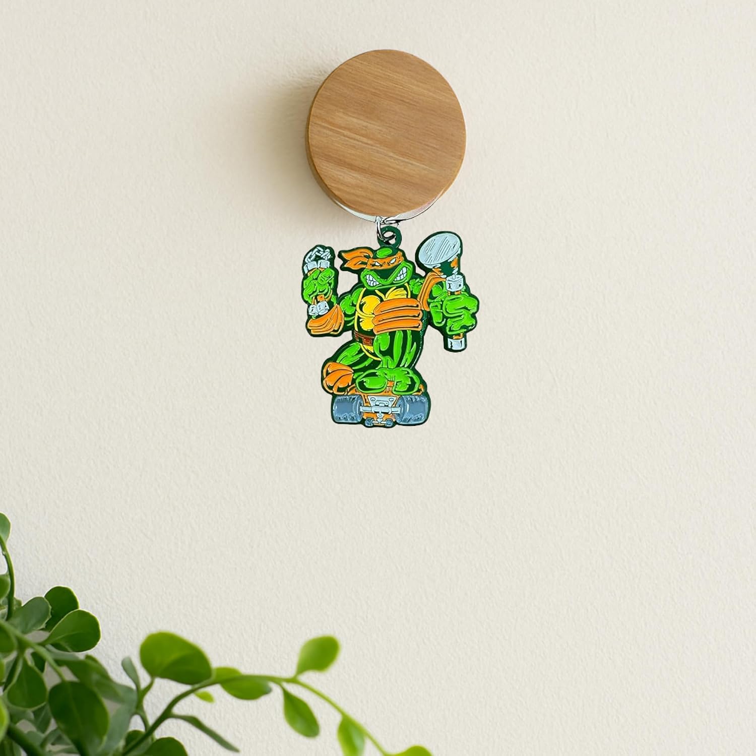 Zen Monkey Studios x TMNT: Comic Era Michelangelo Keychain