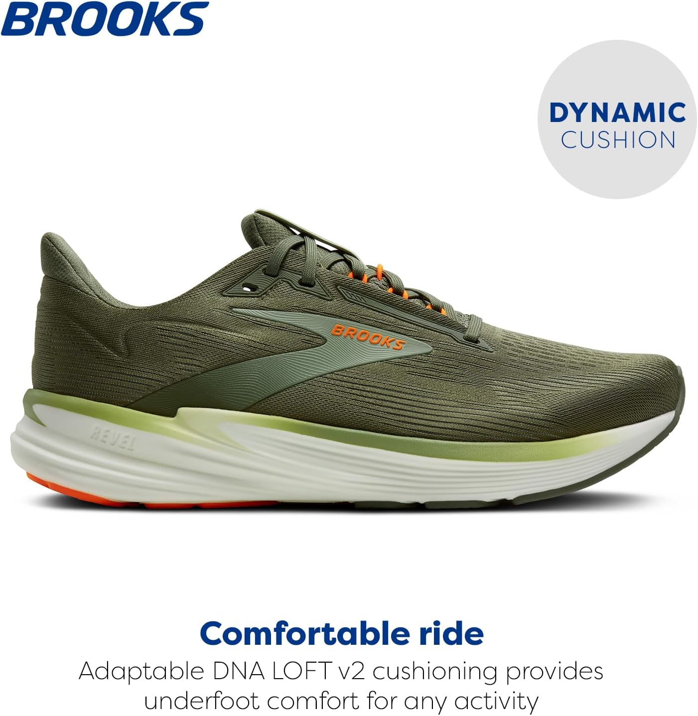 Brooks Men’s Revel 8 Neutral Running & Walking Shoe - Image 2