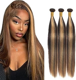 P427 Highlight Brown Bundles Human Lahore, Karachi - Pakistan