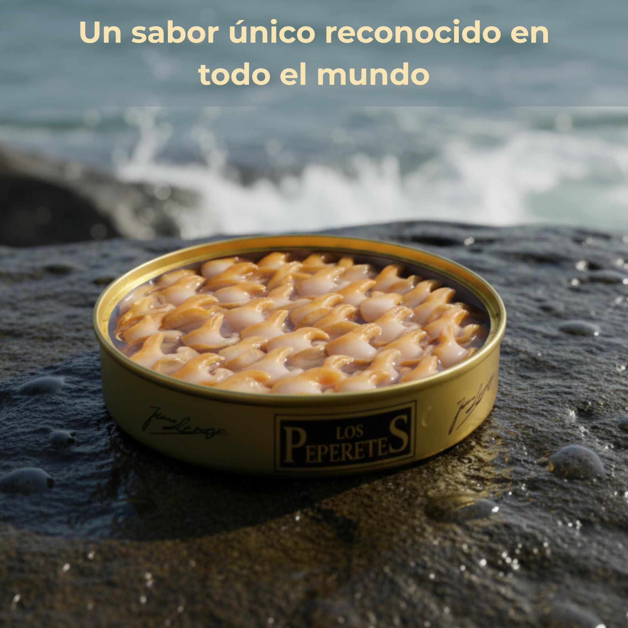 PEPERETES Berberechos al Natural Rías Gallegas 60-70 Piezas 120 Gr Conservas Artesanal Gourmet Premium