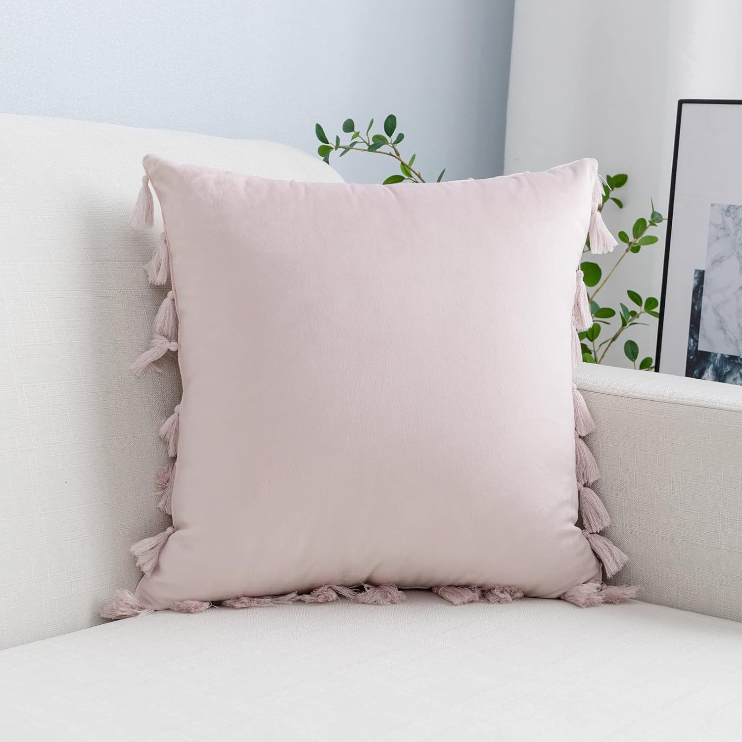 soft pink pillow cases