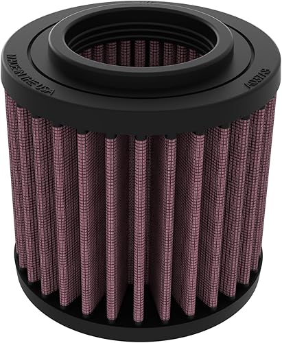 Miniatura 5 de K&N Filtro de aire del motor alto rendimiento, premium, filtro de aire Powersport compatible con Royal Enfield ClassicHunter 350 2022-2033 y Meteor