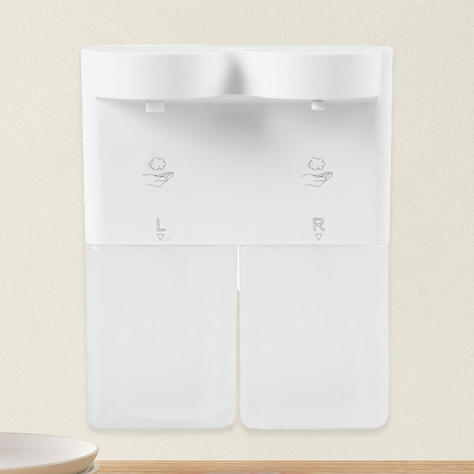 Dispensador Automático de Jabón con de Dosificación Emisión Rápida de Espuma O Líquido Instalación Flexible Material Moderno, Espuma, Individual