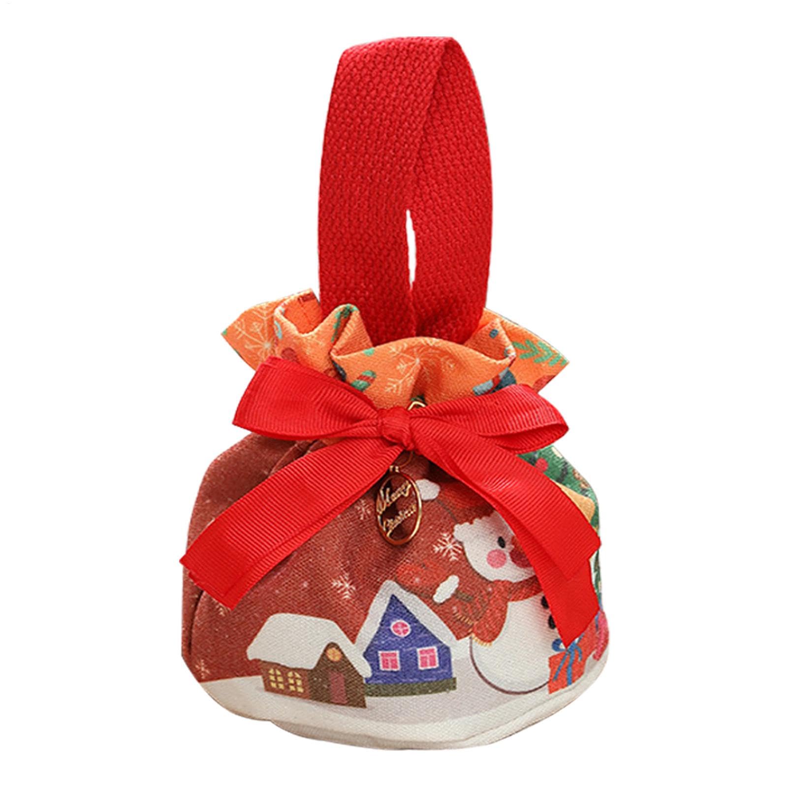 Sacchetti per dolcetti natalizi, sacchetti per natalizie Borsa natalizia