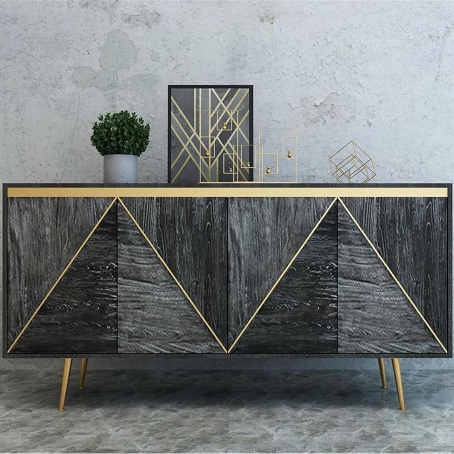 TV Stand Television Stands TV Cabinet Modern Simple Luxury Style TV Cabinet Combination