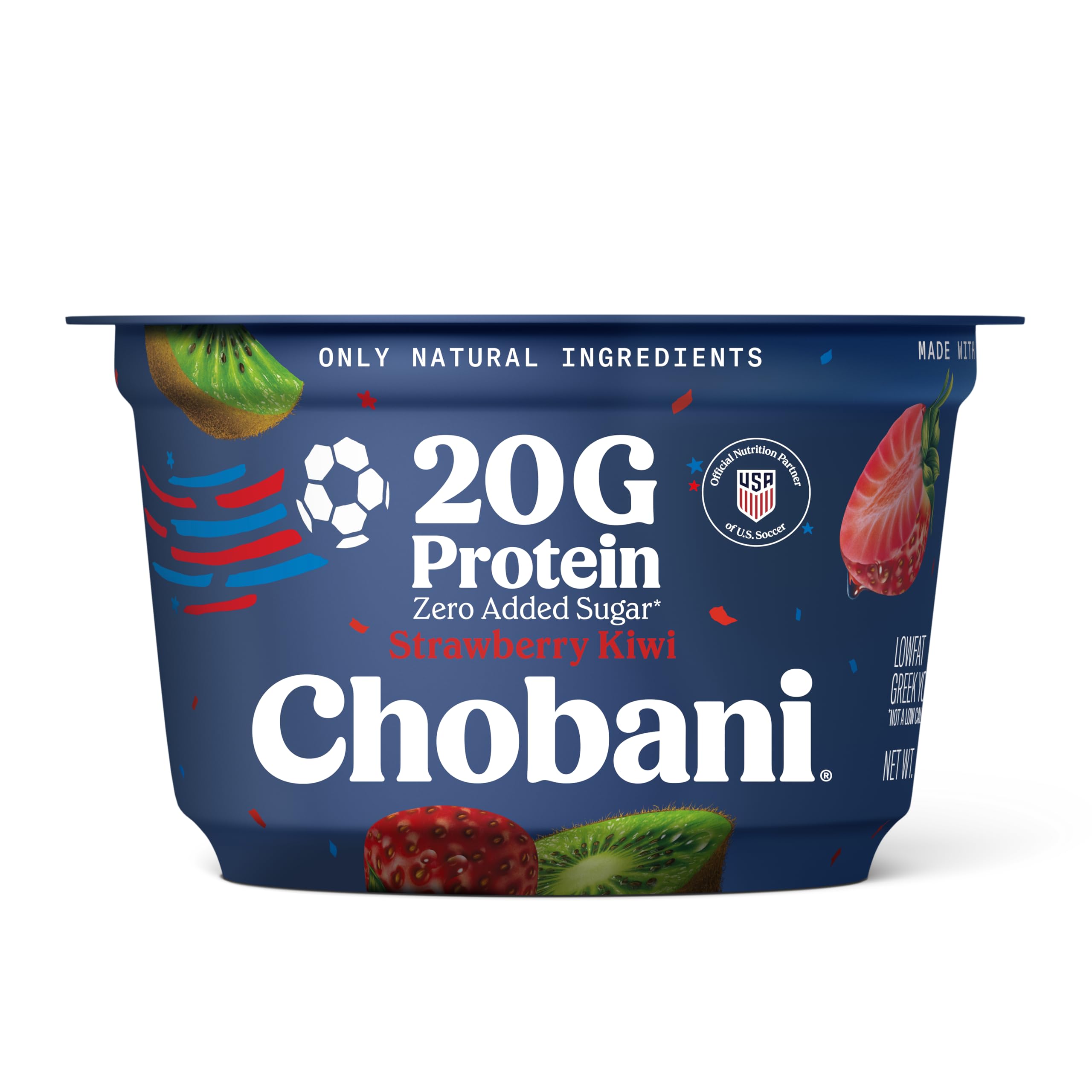 Amazon.com: Chobani® 20g Protein Lowfat Greek Yogurt Strawberry