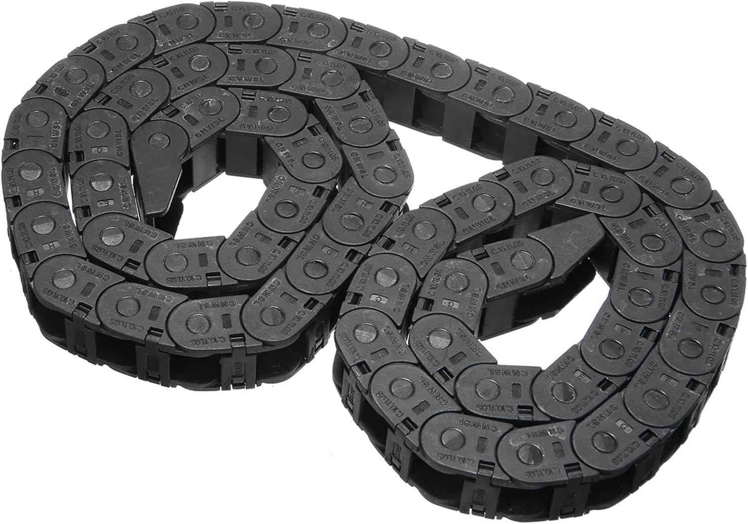 10x11mm 1M Nylon Cable Carrier Drag Chain Nested Wire Carriers Transmission Tank Chains Towline for CNC Router Machine Tools