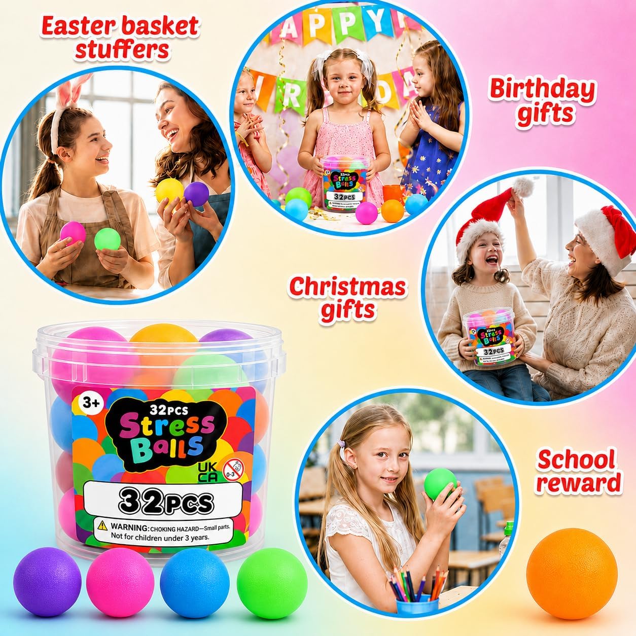 Sensory Stress Ball Adults 32 Stress