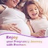 Premom hCG Pregnancy Test Strips: 50 Individually Wrapped Pregnancy Test Kit Powered by Premom Ovulation Predictor | hCG Urine Pregnancy Test Strips in Bulk