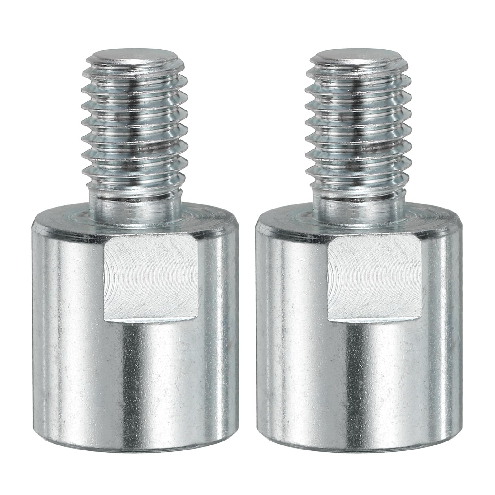 HARFINGTON 2pcs M14 Female to M10 Male Adapter Polisher Adaptor Connecting Angle Grinder Attachment Thread Adapter Conversion Tool for Diamond Core