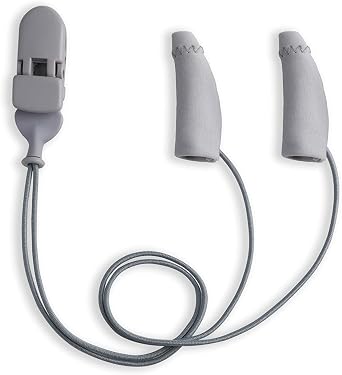 Ear Gear Mini Corded Protect Hearing Aids from Dirt, Sweat, Moisture, Loss, Wind Fits Hearing Instruments 1 to 1.25