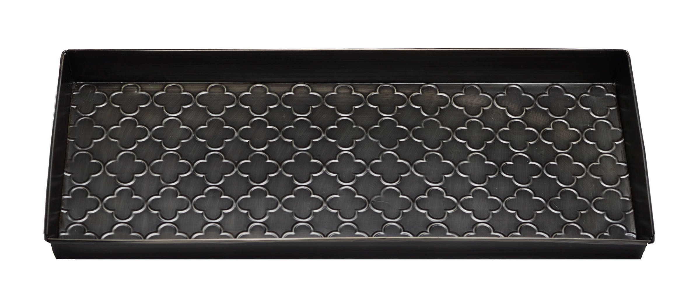 Amazon.com: HF by LT Trellis Pattern Metal Boot Tray, 30 x