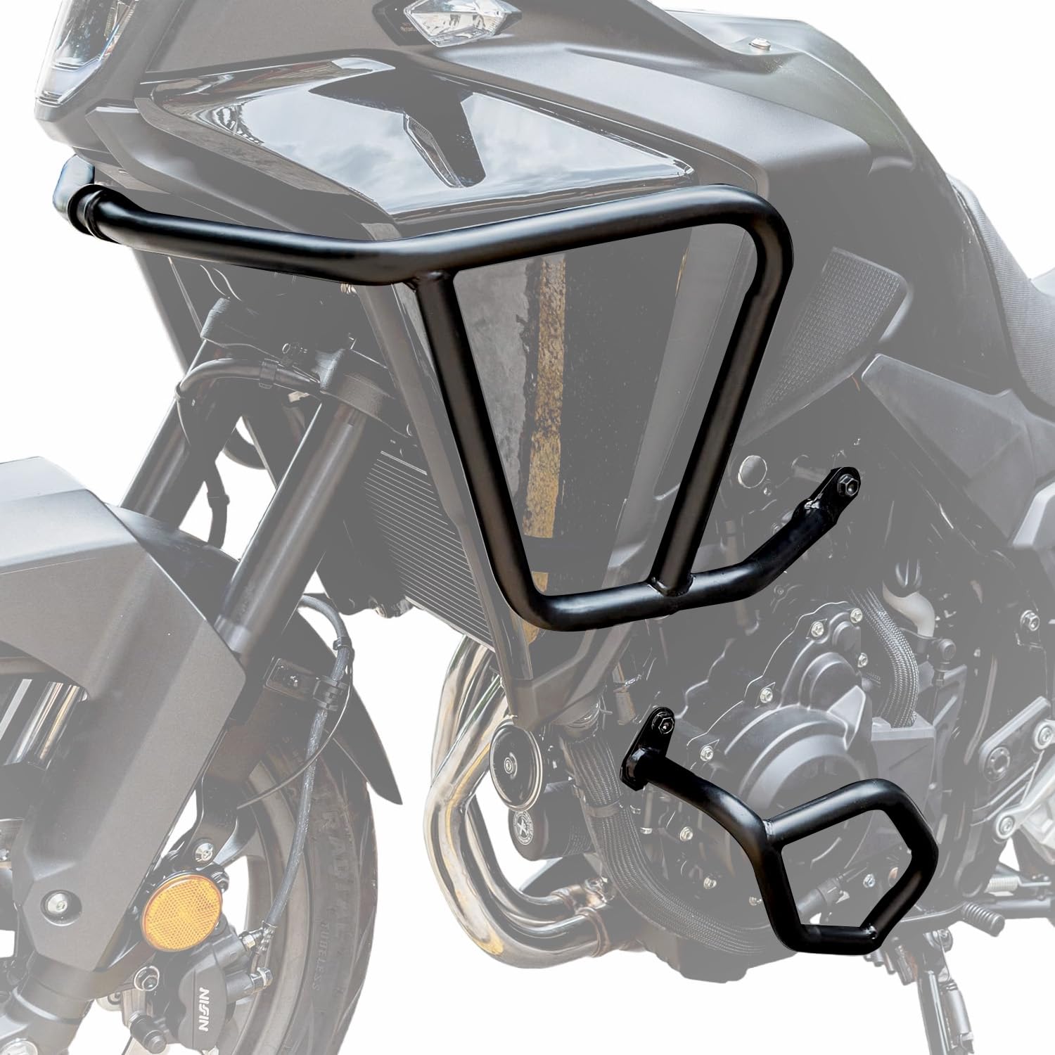 Amazon | バイク用エンジンガード クラッシュバー ホンダ NX400 NX500