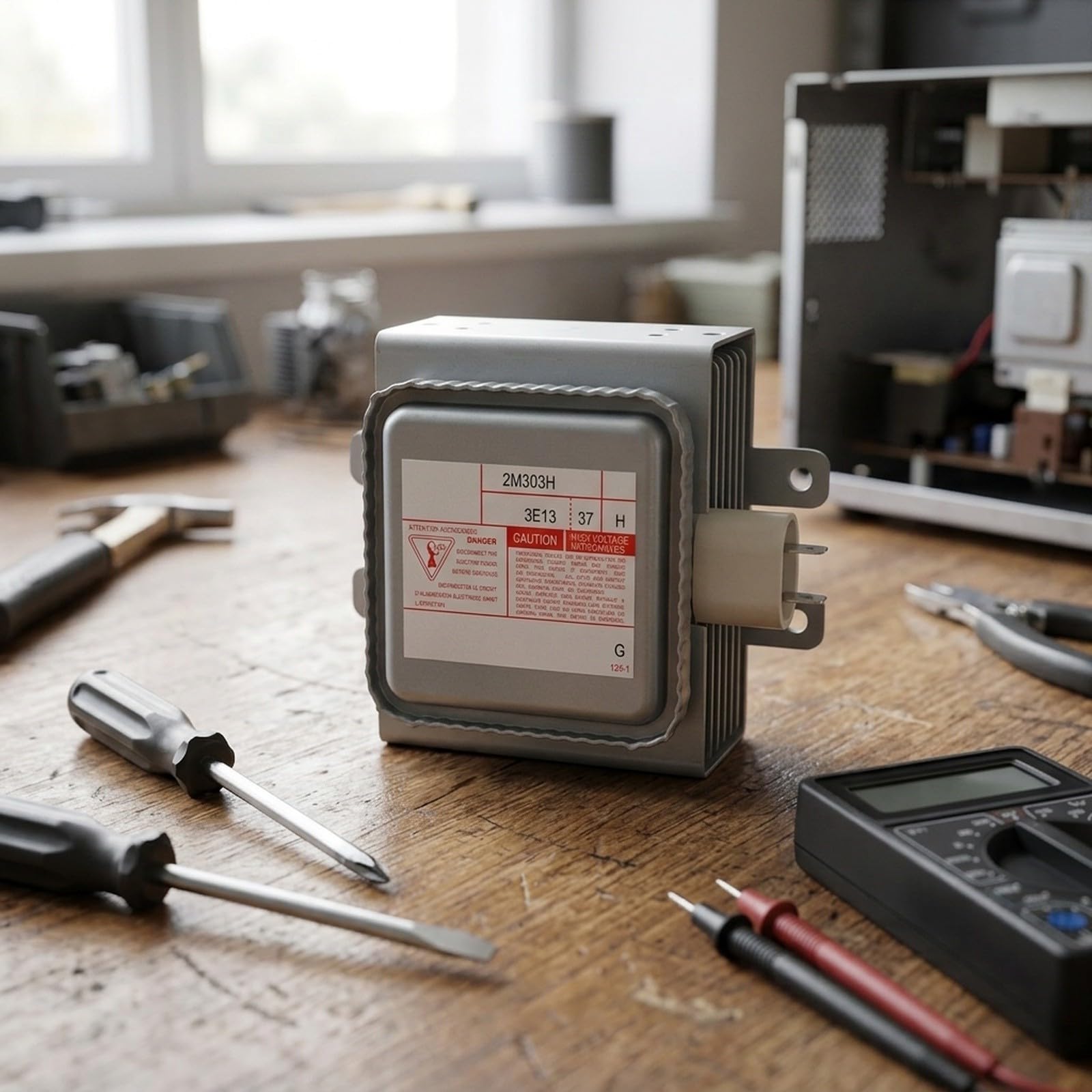 Mikrowellen Magnetron 2M303H 1080W Lange Bodenplatte