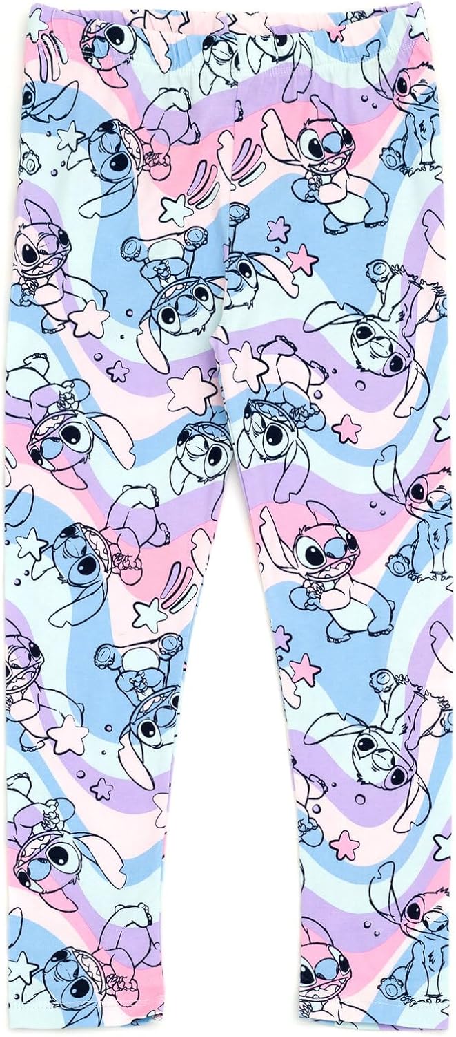 Disney Lilo & Stitch Girls T-Shirt and Leggings Outfit Set Little Kid to Big Kid Sizes (4-14-16) - Image 4