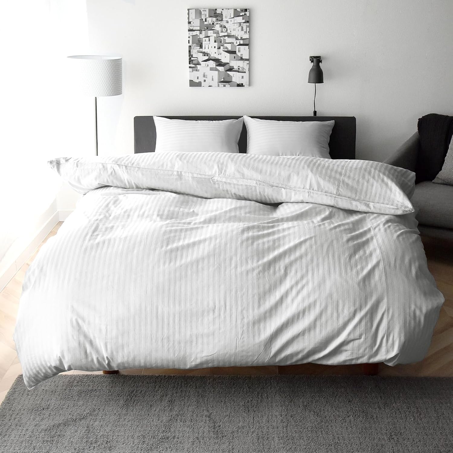 RALPH LAUREN  ベッドカバー　ベッドスプレッド　ストライプ ラルフローレン】 Poloベア シーツセット ストライプ ダブル (RALPH