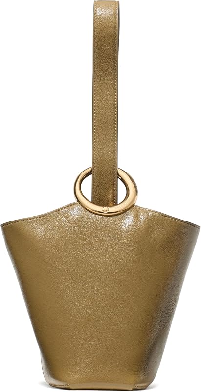 kate spade new york Halo Glazed Leather Mini Bucket