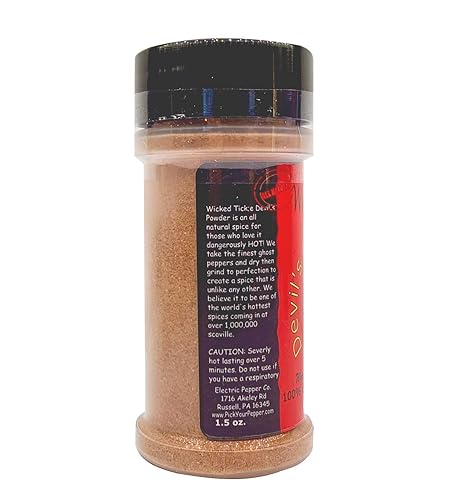 Miniatura 2 de Ghost Pepper Chili Powder Hot Spice Seasoning Wicked Tickle Devil Chili Powder